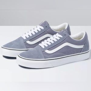 VANS OLD SKOOL BLUE GRANITE/TRUE WHITE SIZE 8
